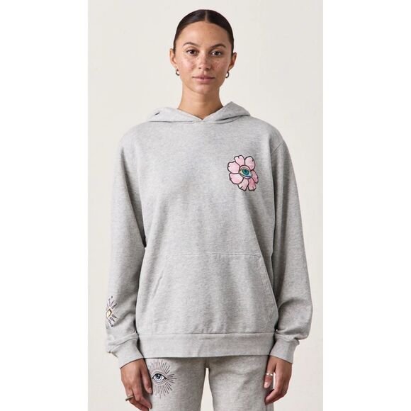 NSF X JACQUIE AICHE DAYDREAMER HOODY in HEATHER GREY NWT Size Medium - Picture 1 of 12
